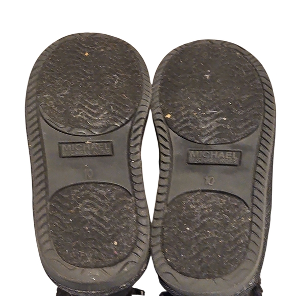 Michael Kors Black Kids Boots with Logo Detail - Picture 4 of 8